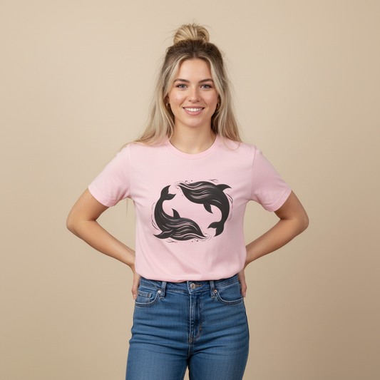 Twin Whale Graphic Tee