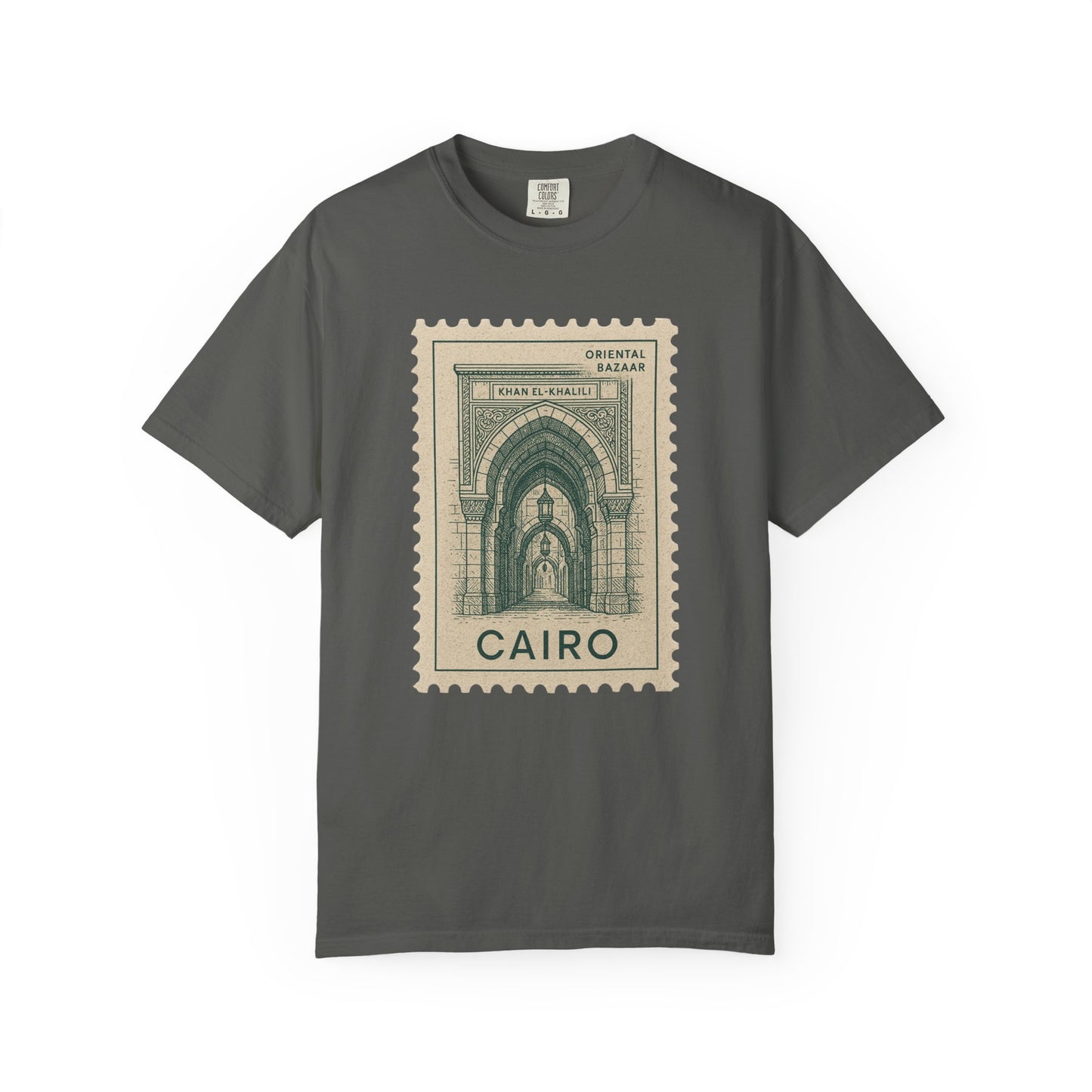 Cairo Travel Garment-Dyed T-shirt