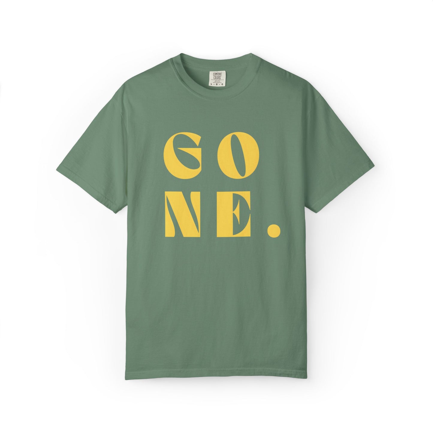 GONE Graphic,  Eco-Friendly Unisex Tee