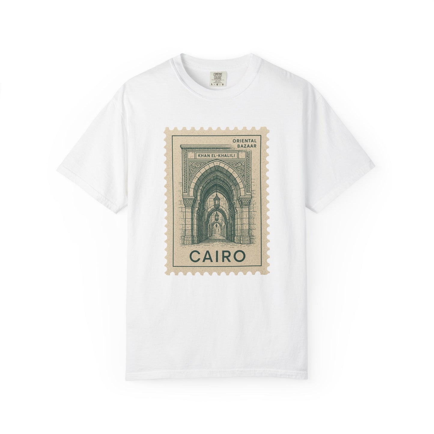 Cairo Travel Garment-Dyed T-shirt