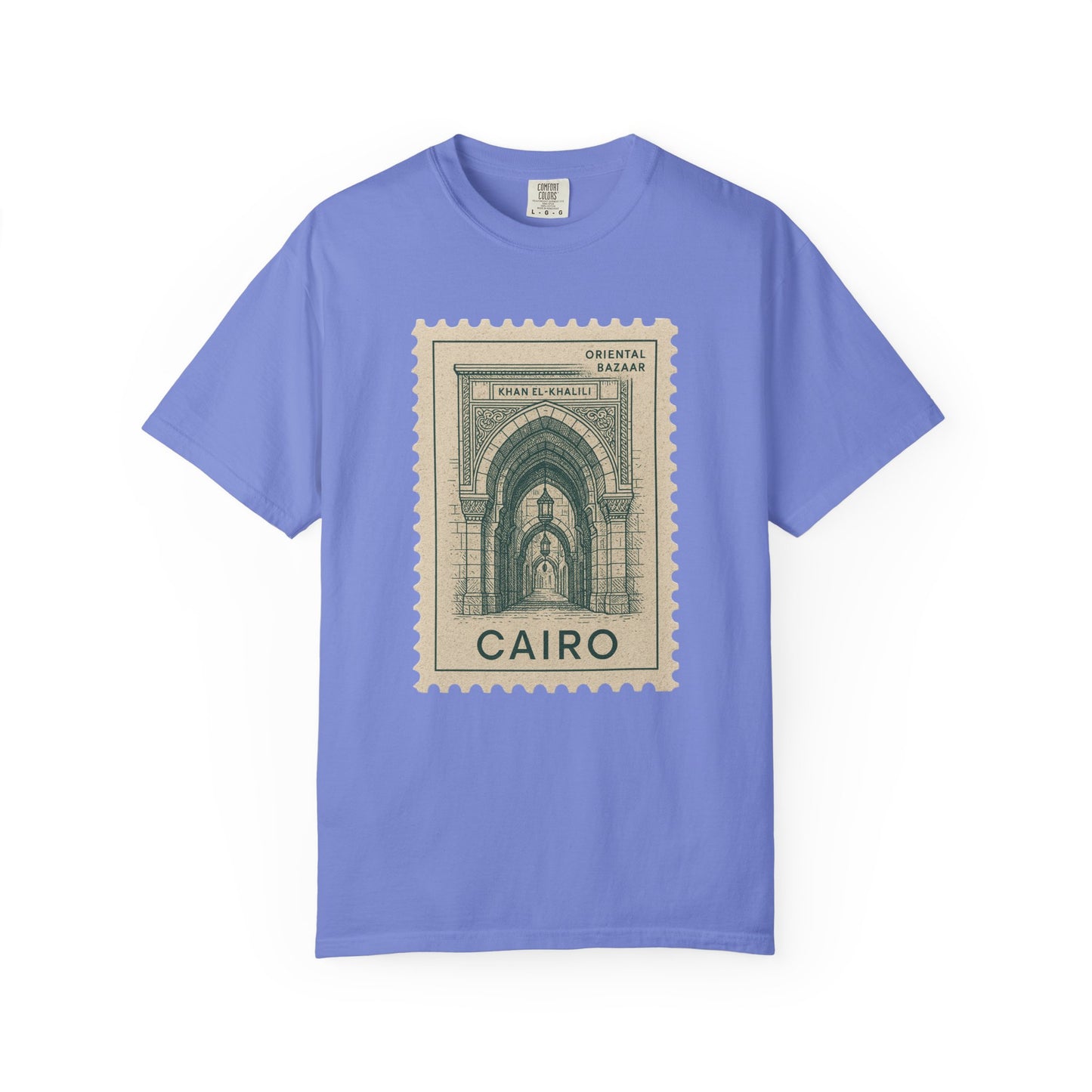 Cairo Travel Garment-Dyed T-shirt