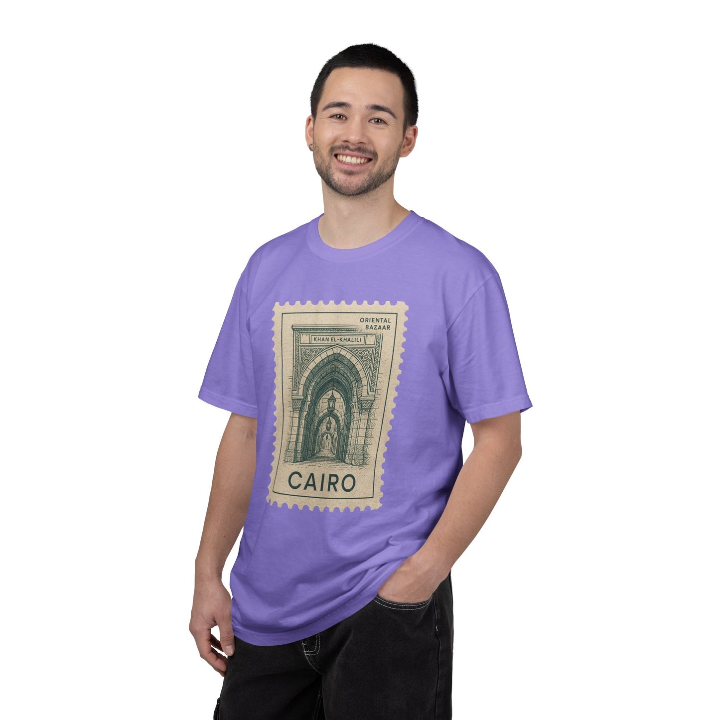 Cairo Travel Garment-Dyed T-shirt