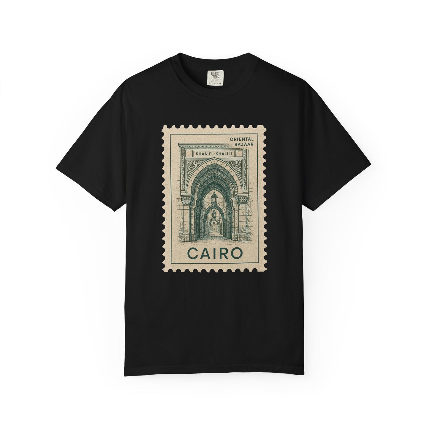Cairo Travel Garment-Dyed T-shirt