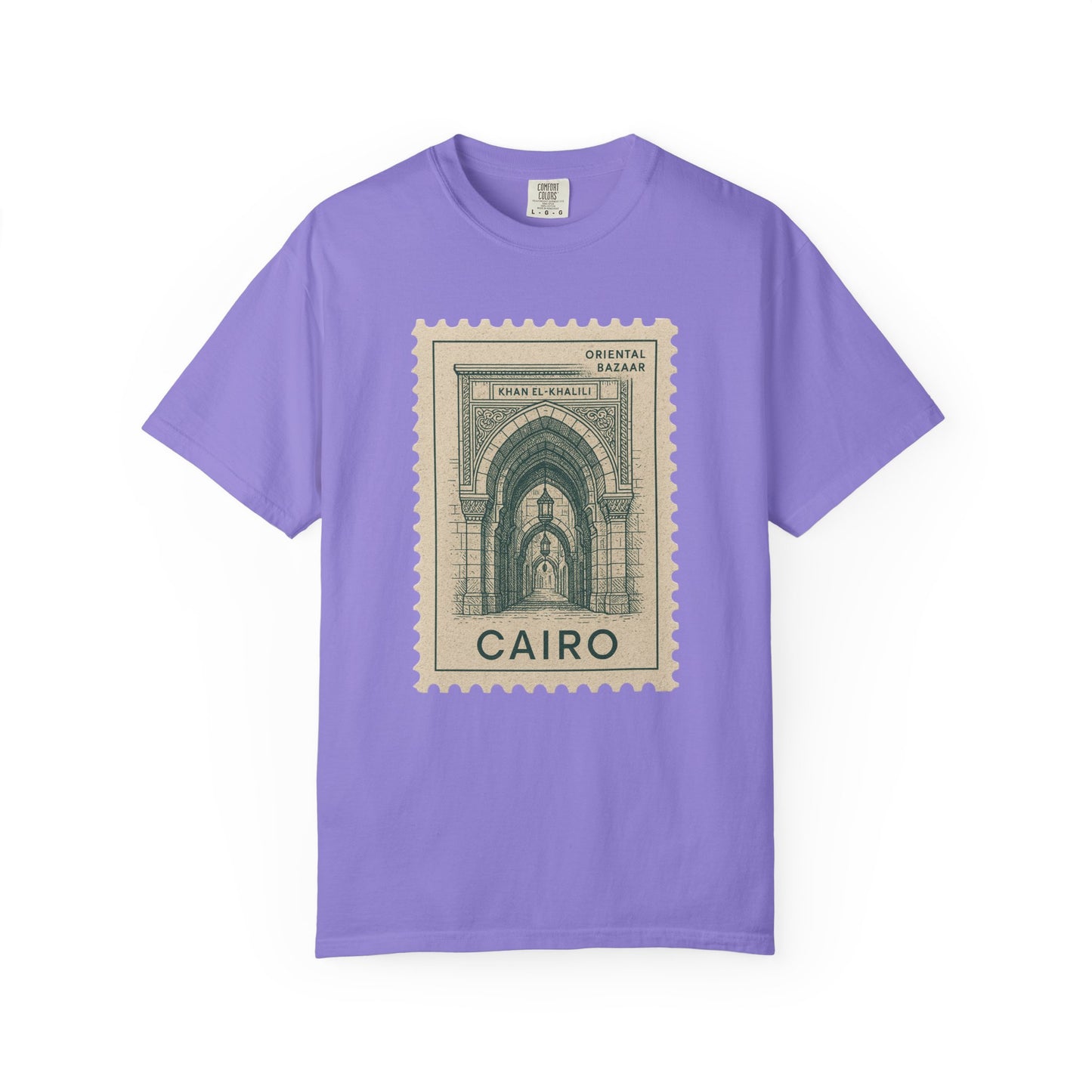 Cairo Travel Garment-Dyed T-shirt