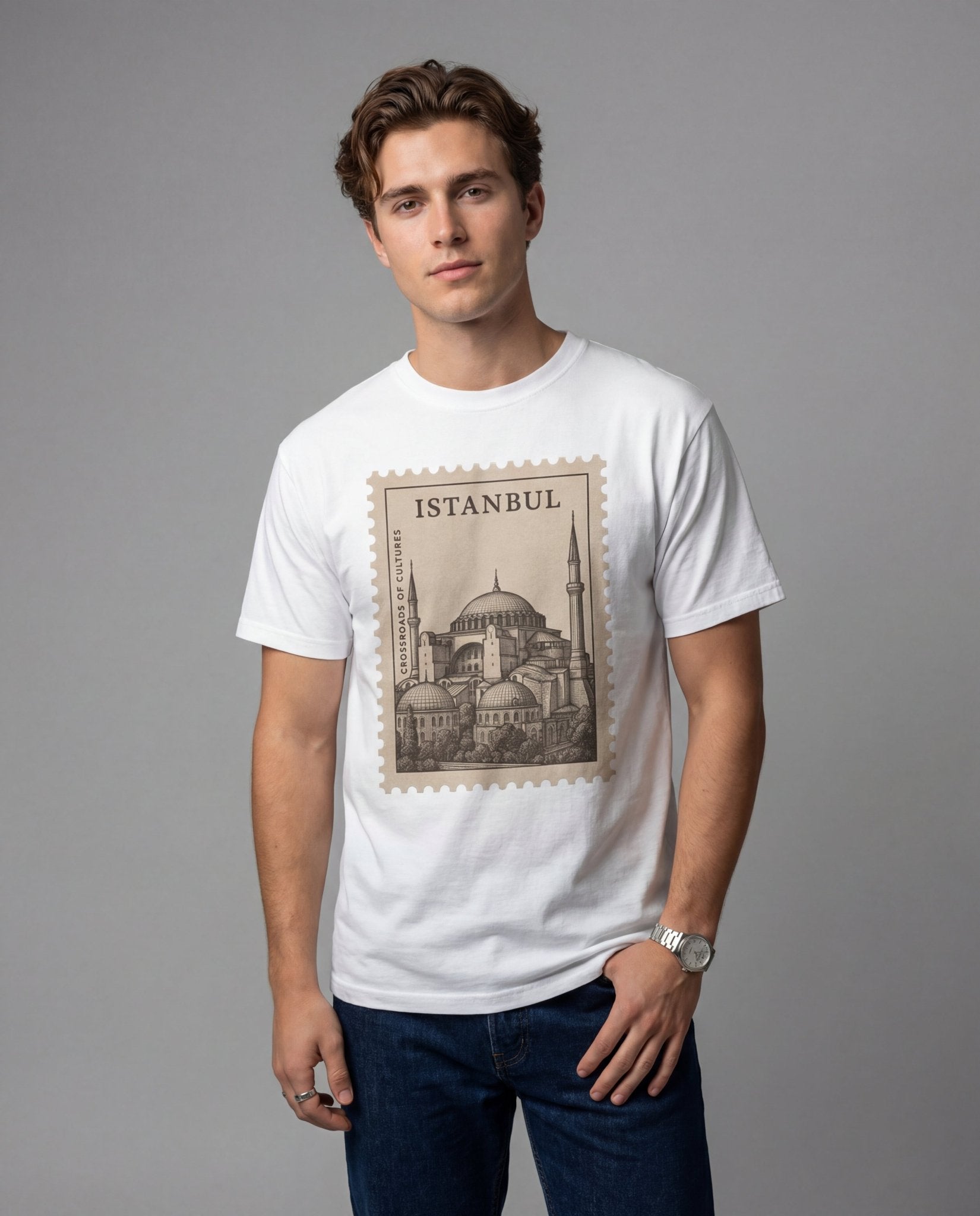 Istanbul Travel Tee - World Wide Whale