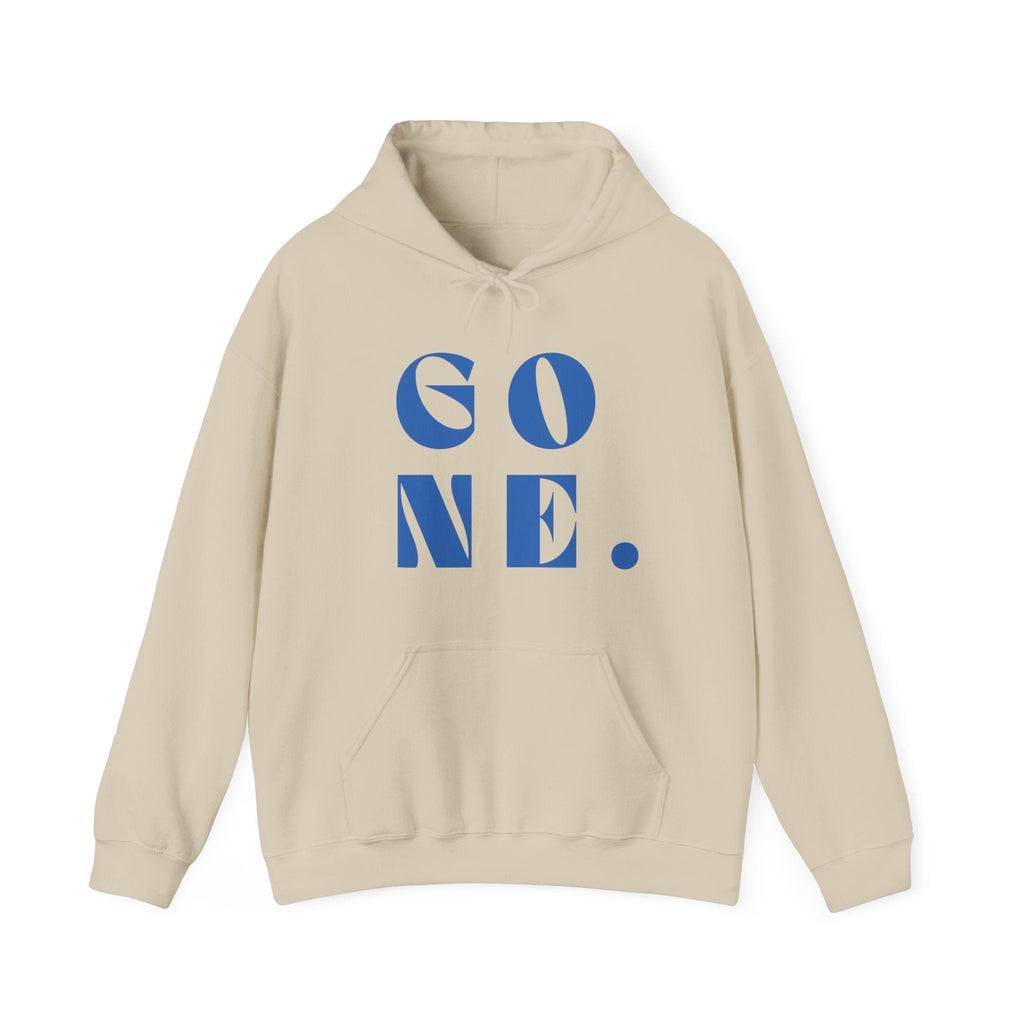 Minimalist Bold Gone Hoodie - World Wide Whale