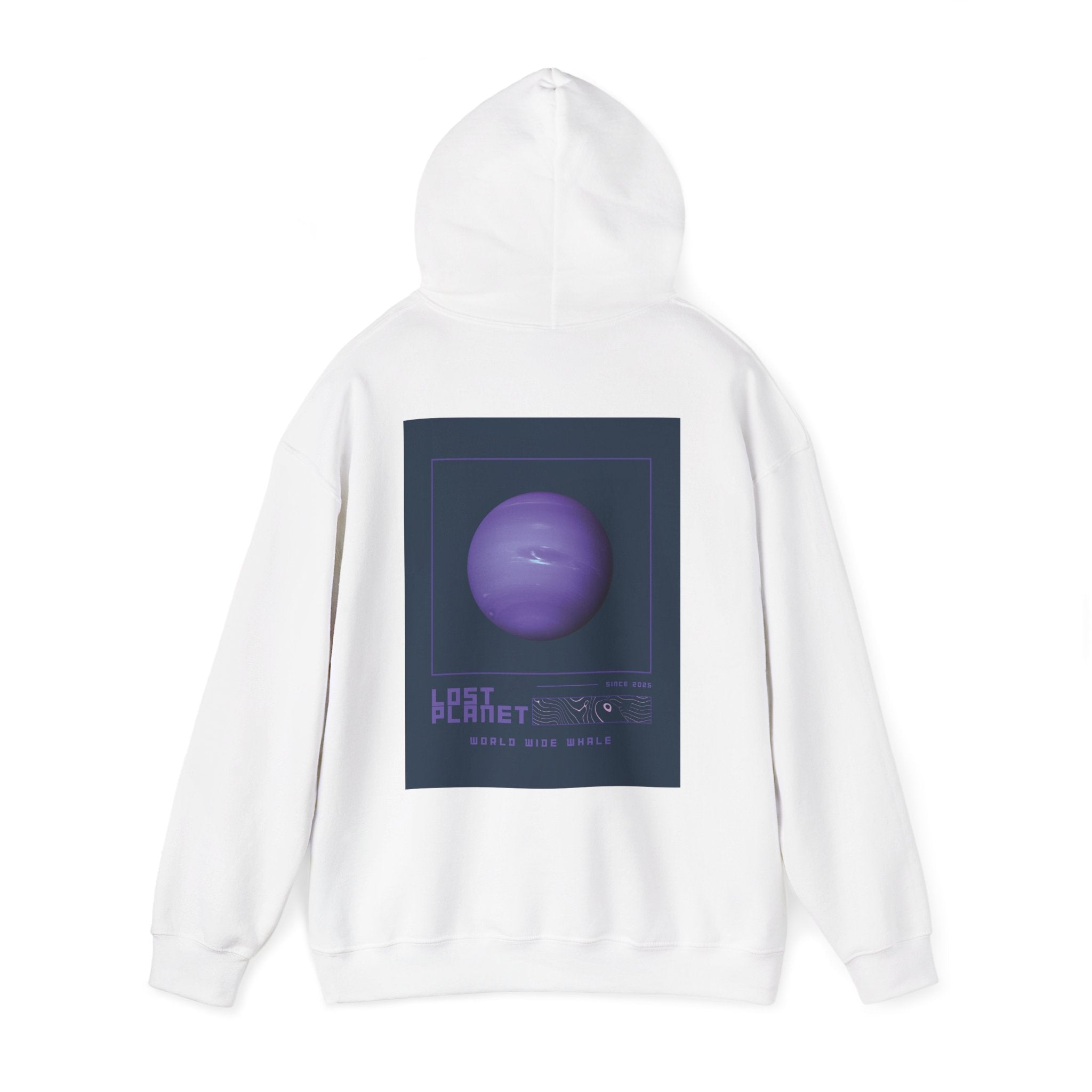 Retro Sci‑Fi Space Graphic Hoodie - World Wide Whale