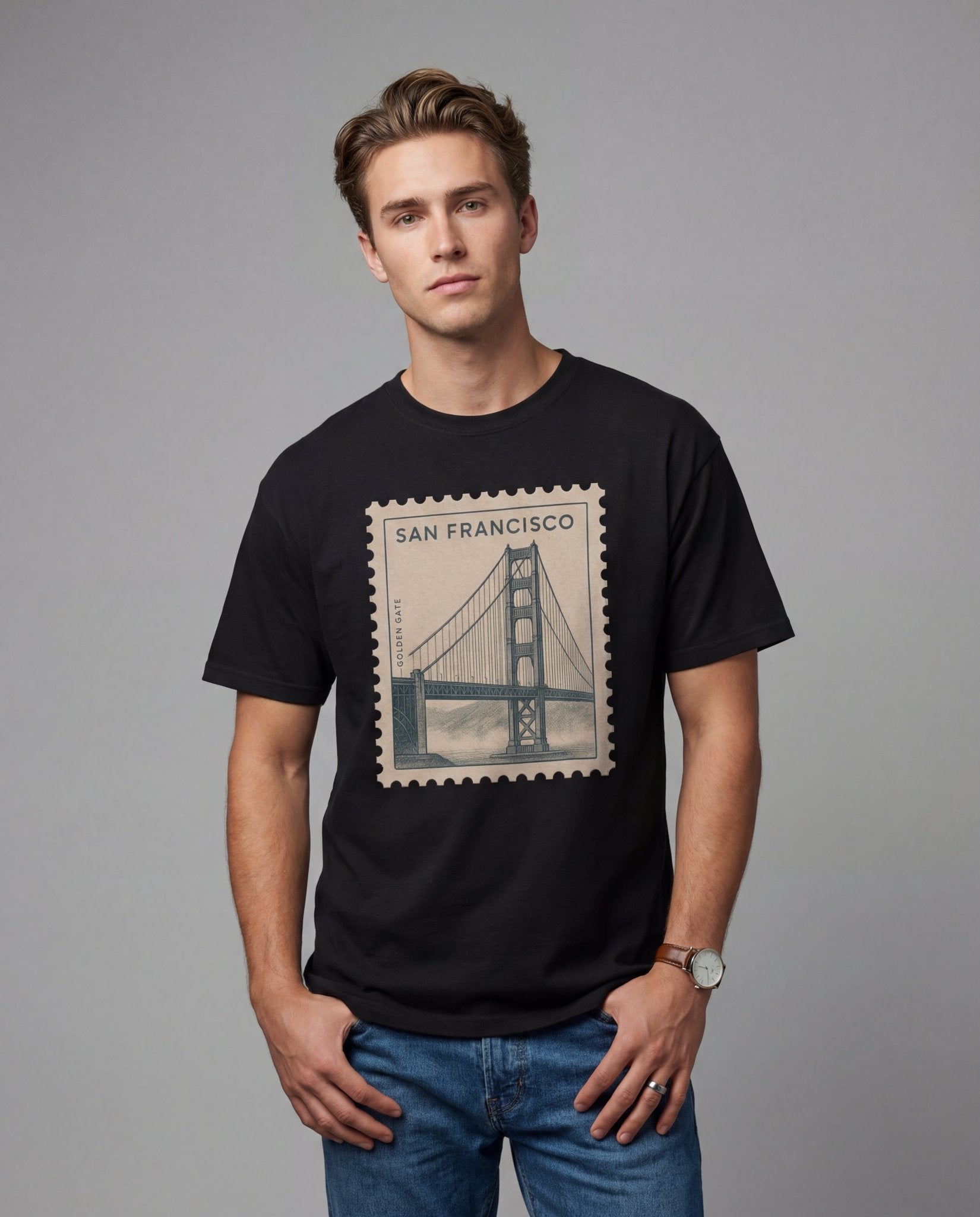 San Francisco Travel Tee - World Wide Whale