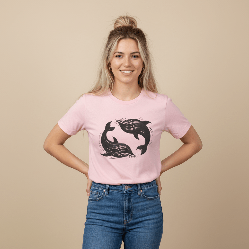 Twin Whale Graphic Tee - World Wide Whale
