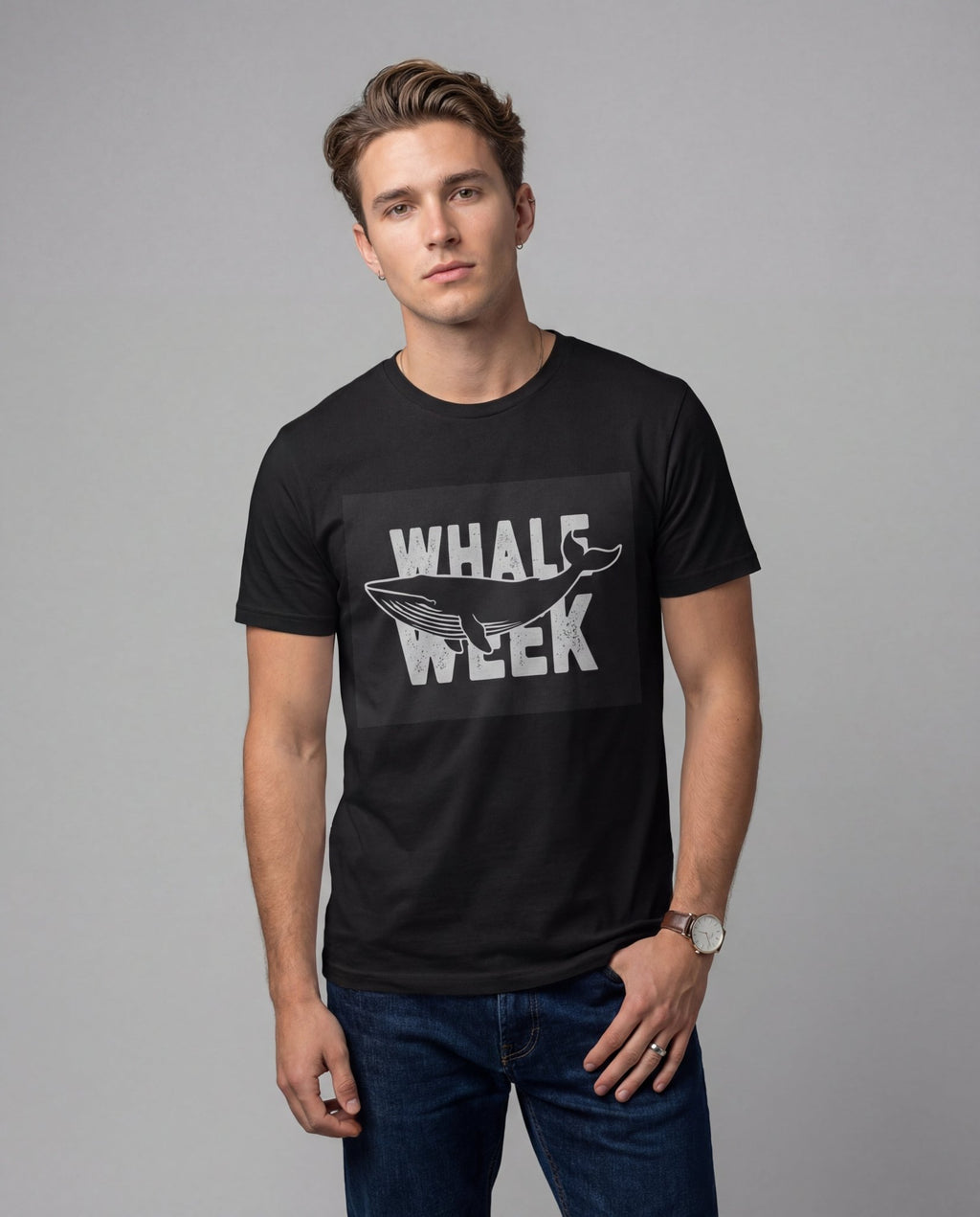 Whale Week Travel Tee - World Wide Whale