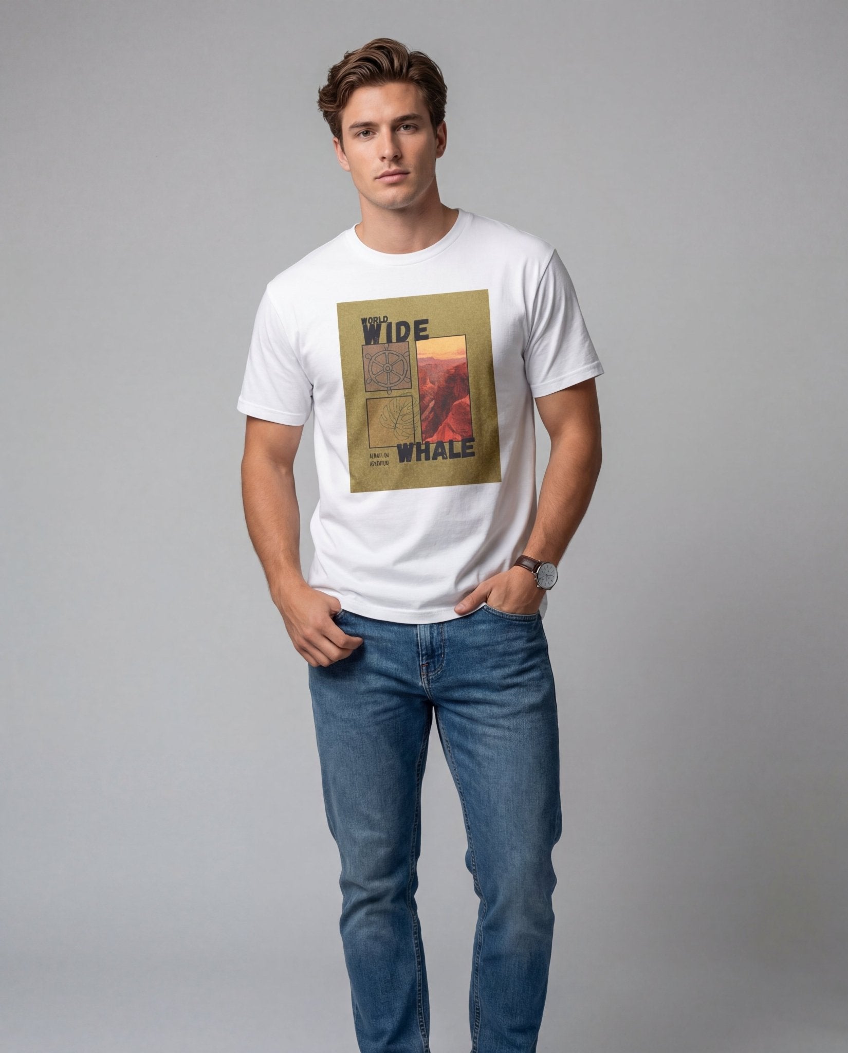 World Wide Whale Graphic Tee - World Wide Whale